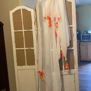 Victoria Secret Castaway Neon Tassel Sarong